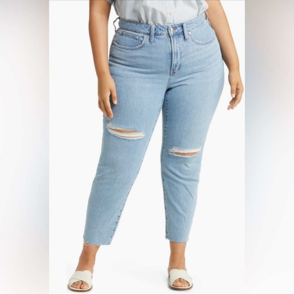 NEW…Madewell The Curvey Perfect Vintage Jeans